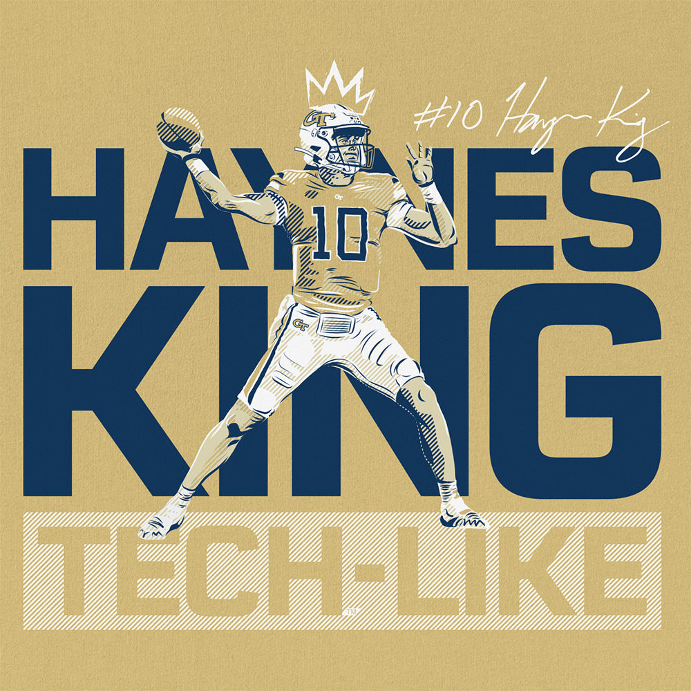 Georgia Tech Haynes King "Tech-Like" T-Shirt