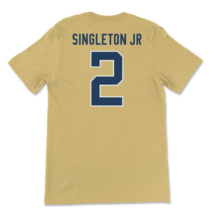 Georgia Tech Eric Singleton, Jr. Football Jersey T-Shirt