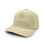 Load image into Gallery viewer, Georgia Tech Jackets Script Rope Hat, Gold
