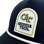 Load image into Gallery viewer, Georgia Tech PVC Patch Rope Hat
