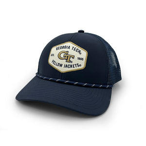 Georgia Tech Yellow Jackets Patch Trucker Hat